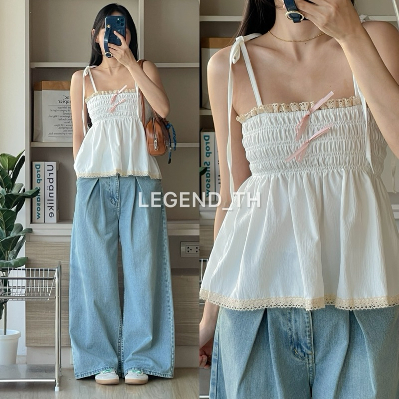 Legend | Peach top สายเดี่ยวน่ารัก