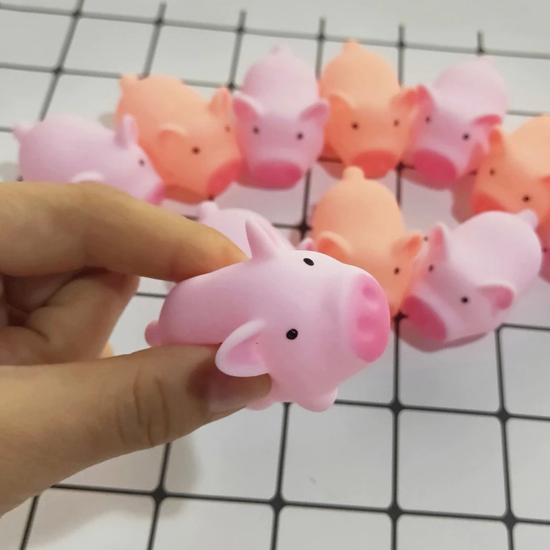 ตุ๊กตาบีบมีเสียง หมูของเล่นคลายเครียด thumbnail 7