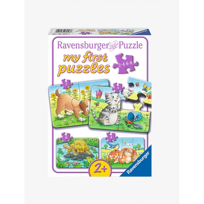 *พรีออเดอร์* Ravensburger My first Puzzle จิ๊กซอว์สำหรับเด็ก2ขวบ+