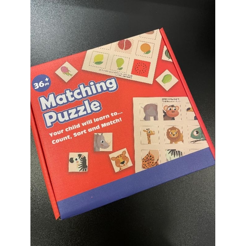 Matching Puzzle บล็อคจับคู่ไม้