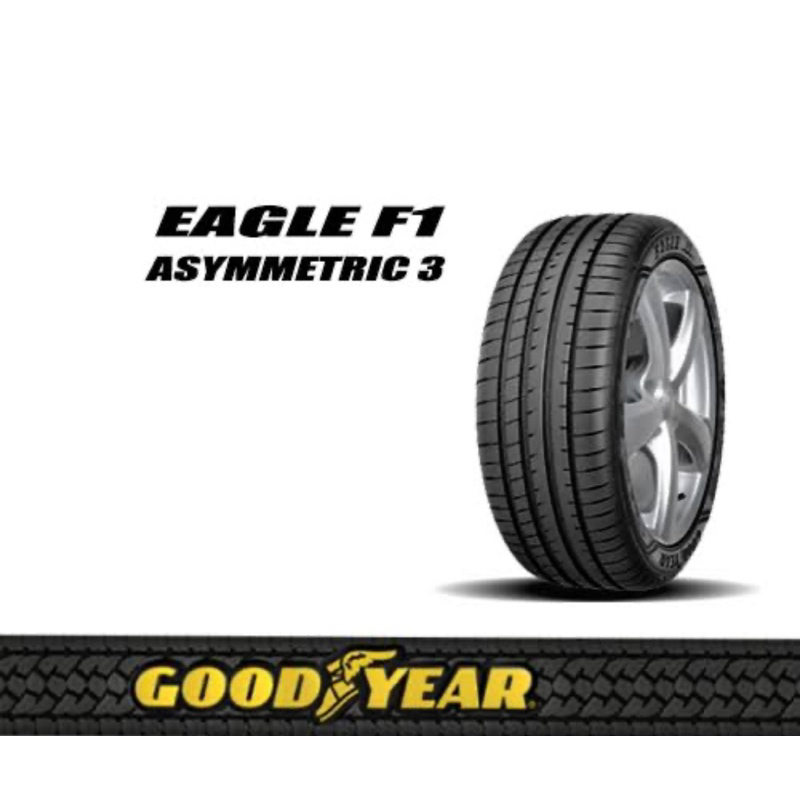 ยางรถยนต์ GOODYEAR 225/40 R19 รุ่น F1 ASYMMETRIC3 93Y ROF RSC *RUNFLAT EU (จัดส่งฟรี!!! ทั่วประเทศ)