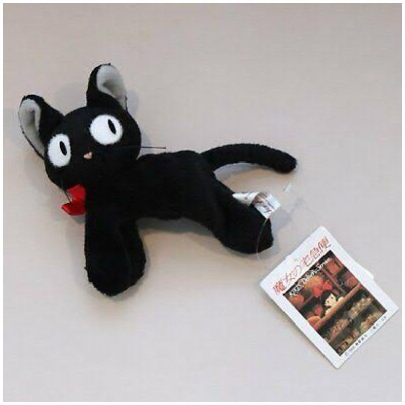 Studio Ghibli Kiki’s Delivery Service Jiji Black Cat Magnet Plush ตุ๊กตา แม่เหล็ก แมว จิจิ แม่มดน้อย