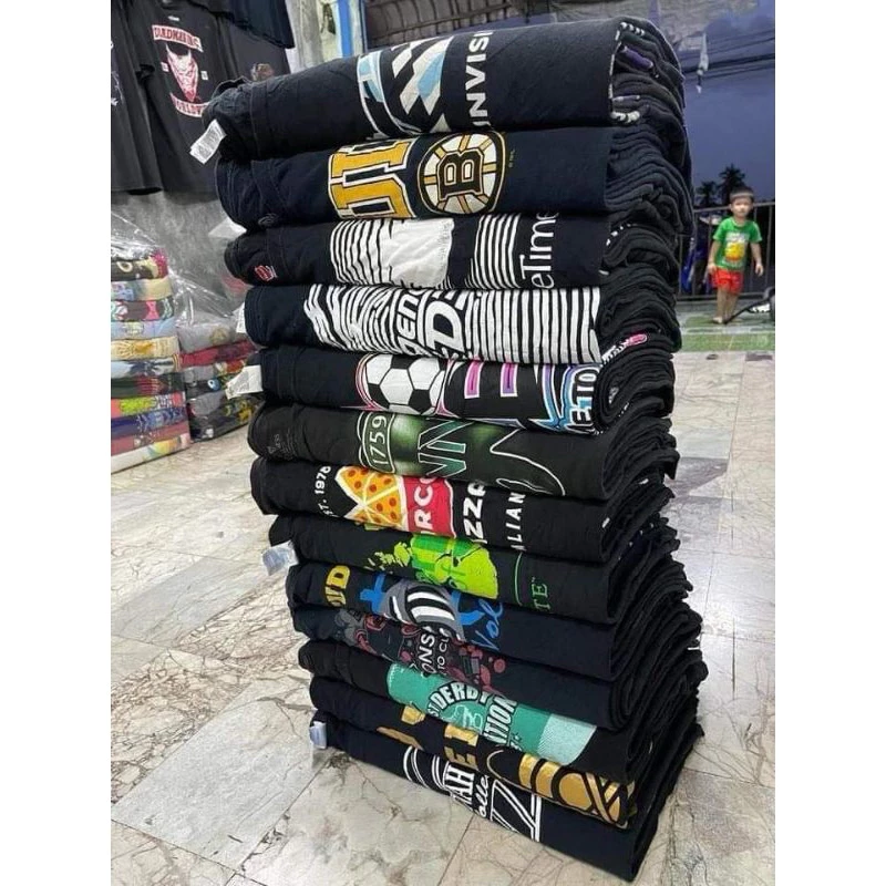 เสื้อยืดวินเทจ เสื้อคนอ้วน คละลาย ตัวละ20บาท มือสองเกรดA สภาพสวย