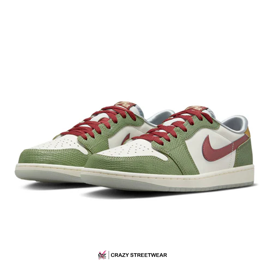 Nike Air Jordan 1 Retro Low OG CNY "Year Of The Dragon" (FN3727-100) ลิขสิทธิ์แท้ Nike รองเท้าผู้ชาย