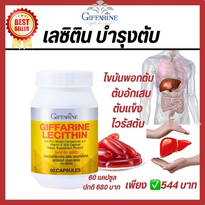 เลซิตินบำรุงตับ ไขมันพอกตับ ตับอักเสบ ตับแข็ง