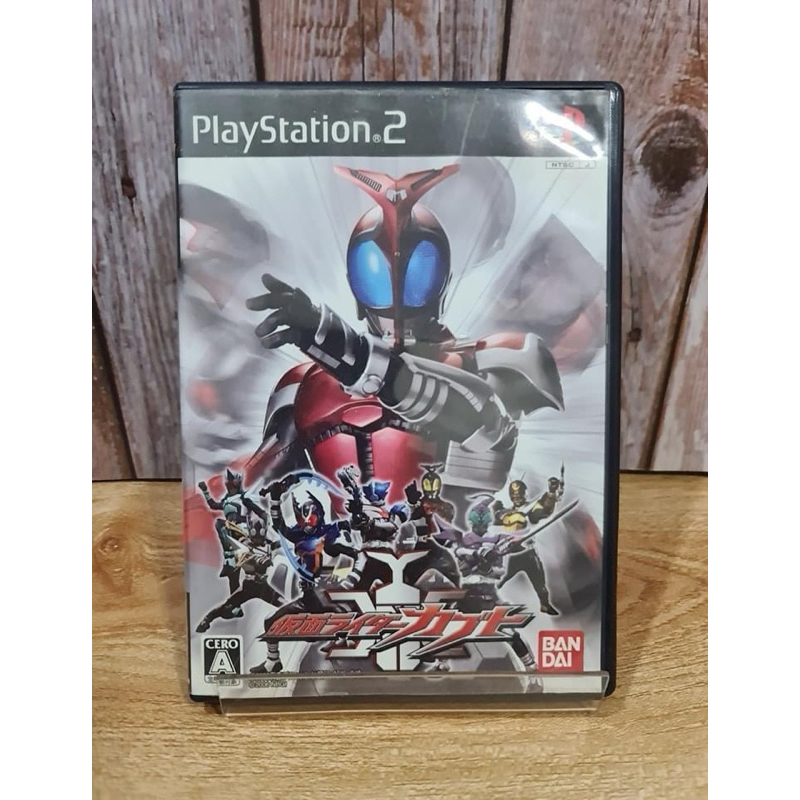 แผ่นเกมส์ Ps2 (PlayStation 2) เกมส์  Kamen rider kabuto.