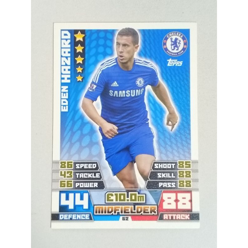 การ์ดฟุตบอล MATCH ATTAX 2014/15 CHELSEA SOCCER CARD