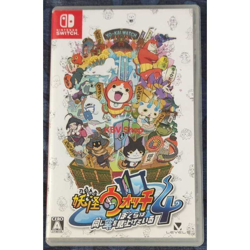(⚡มือ 2 พร้อมส่ง⚡)Nintendo Switch : Yokai Watch 4 มือสอง ภาษาญี่ปุ่น