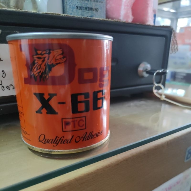 กาวยาง ตราDOG X-66 กาวเหลือง