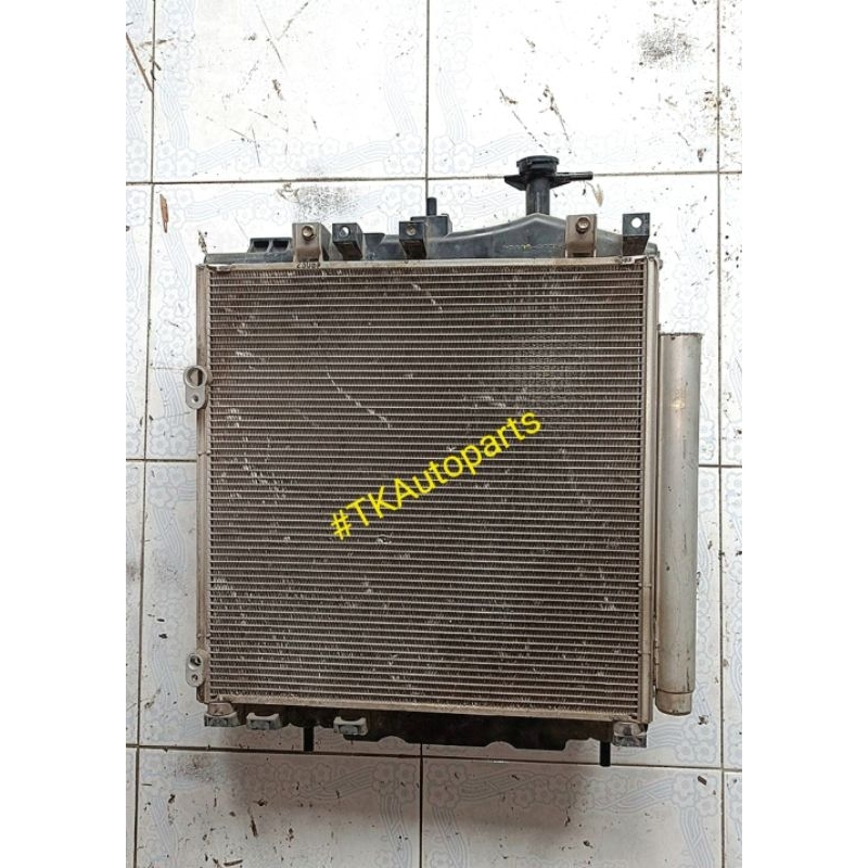 หม้อน้ำพร้อมรังผึ้ง​แอร์​ Mitsubishi Mirage​ เกียร์​ธรรมดา