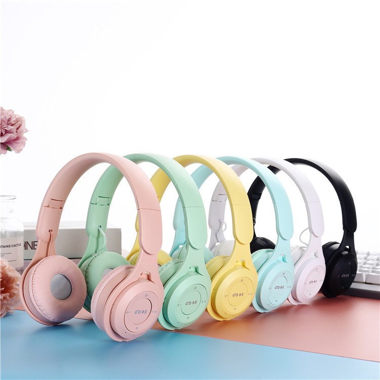 [พร้อมส่งทุกสีนะ❗️] ไร้สาย บลูทูธ หูฟังบลูทูธไร้สาย หูฟังตัดเสียงรบกวน หูฟังครอบหู ออกกำลังกาย Bluetooth Headphone