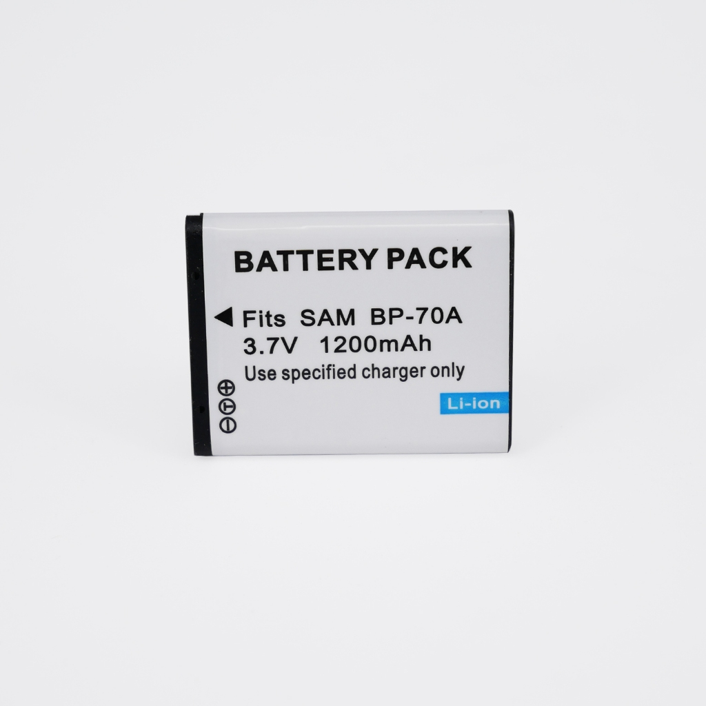 แบตเตอร์รี่กล้อง Samsung รหัส BP-70,BP-70A For Samsung ES65 ES67 ES70 ES71 ES73 ES74 PL120 PL170 PL2