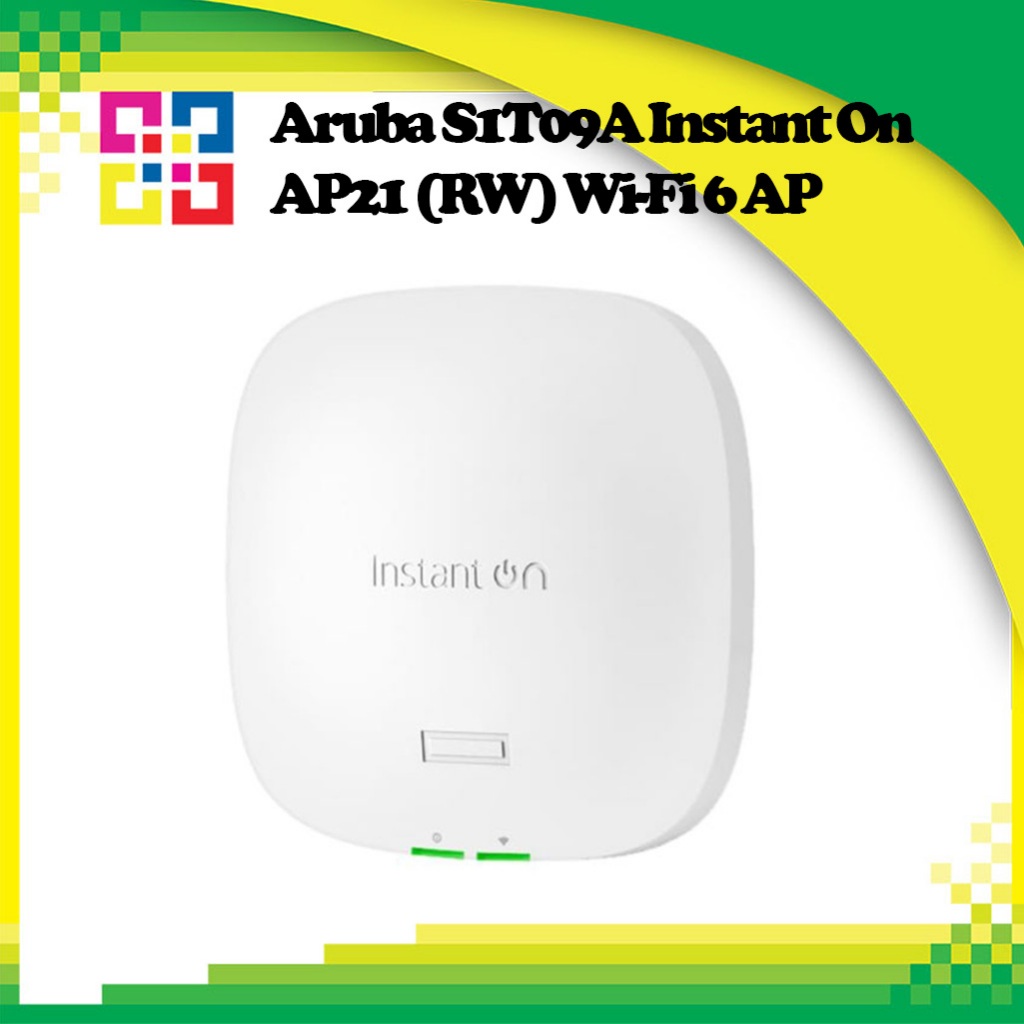 Aruba S1T09A Instant On AP21 (RW) Wi-Fi 6 AP