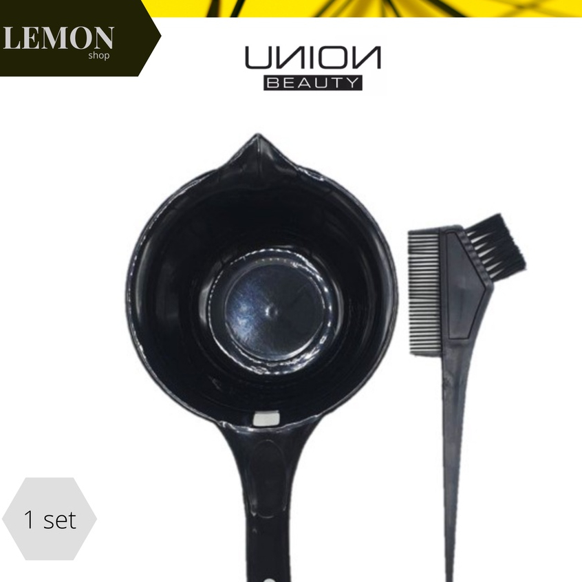 union beauty ชุดถ้วย อุปกรณ์ แปรงย้อมผม  คุณภาพมาตราฐาน พร้อมใช้งาน