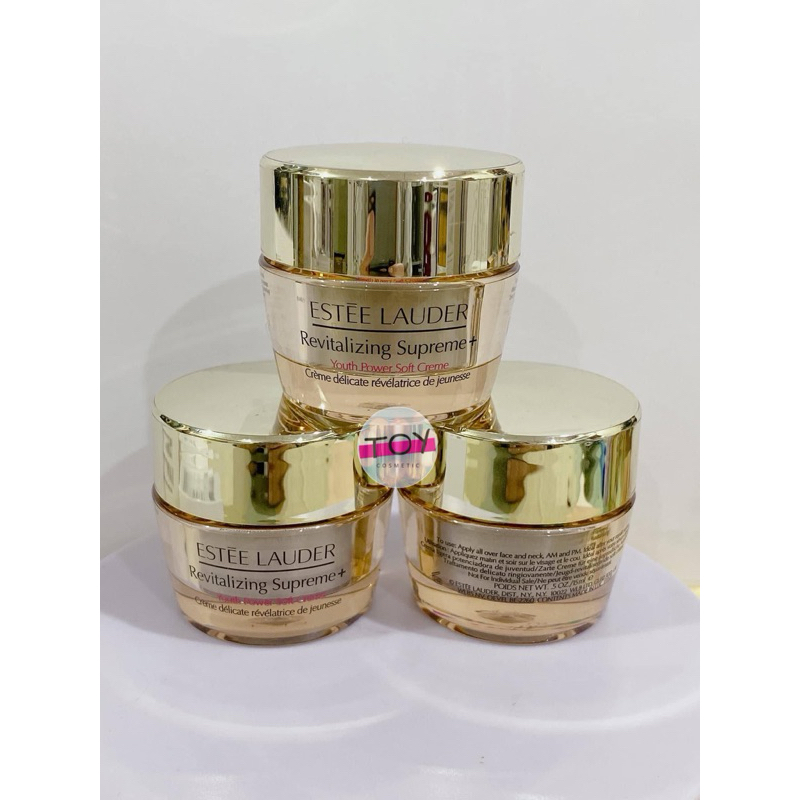 (ผลิต 2025)Estee Revitalizing Suprem+ Global Anti-Aging Power Soft Creme 15 ml