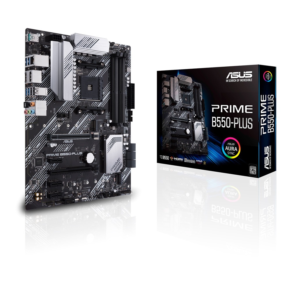 MAINBOARD (เมนบอร์ด) AM4 ASUS PRIME B550-PLUS ประกันศูนย์ พร้อมส่ง