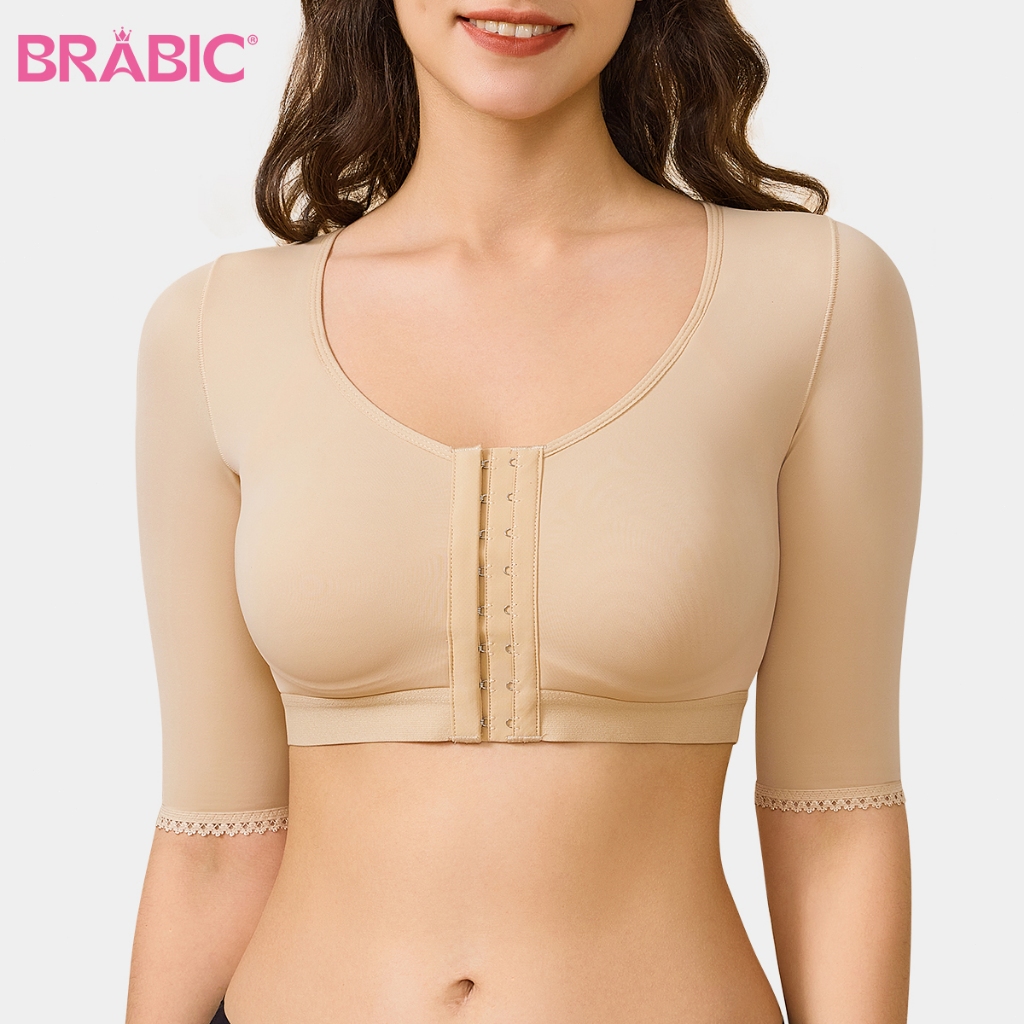 【แขนกระชับ】Brabic เสื้อกระชับต้นแขน หลังดูดไขมัน เสื้อกระชับแขน ชุดกระชับหลังดูดไขมัน แก้ไขท่าทางด้านหลังลดไขมันแขน