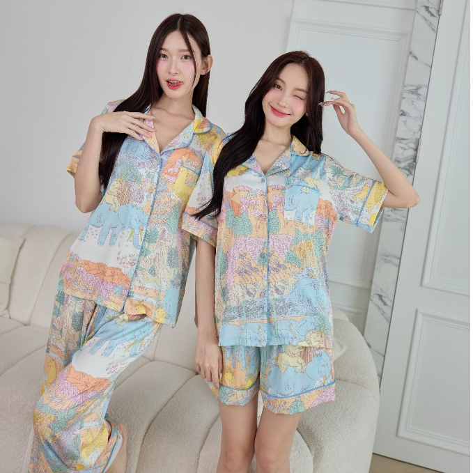 ชุดนอน Mulen (Muslin Pajamas) Collection Muslin Pet (N3041 T3041 L3041 K3041)