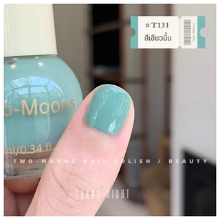 Two-moons ของแท้ ยาทาเล็บ สีทาเล็บกึ่งเจล สีเหลืองชีส ขนาด10ml*1 ไม่ต้องอบ สีสวย แห้งไว รุ่นใหม่ t9