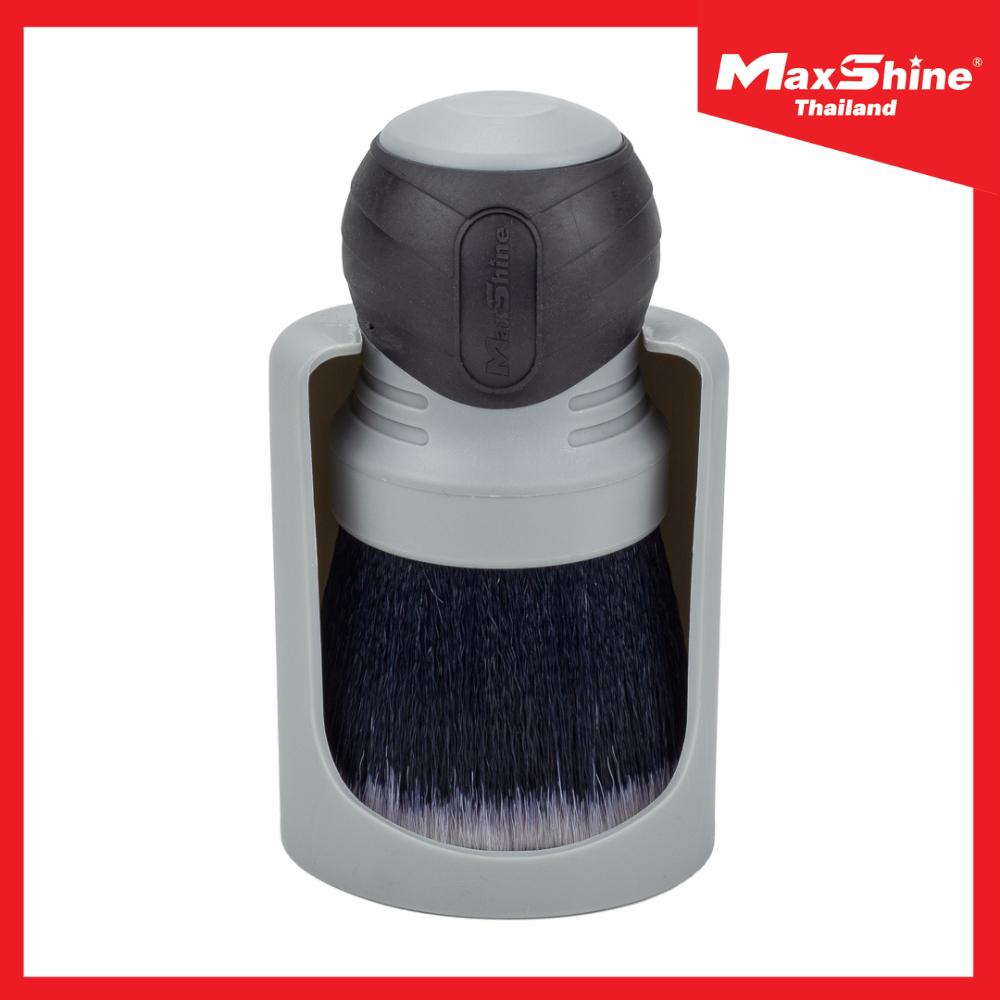 MAXSHINE Detailing Brush – Curved Grip XL Ultra Soft Bristle