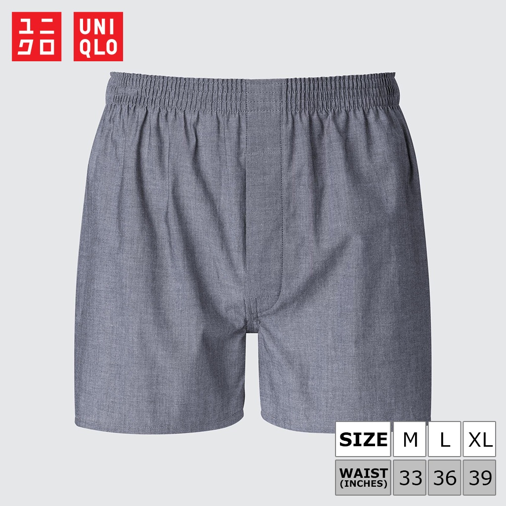 บ็อกเซอร์ Uniqlo - Woven Plain 07