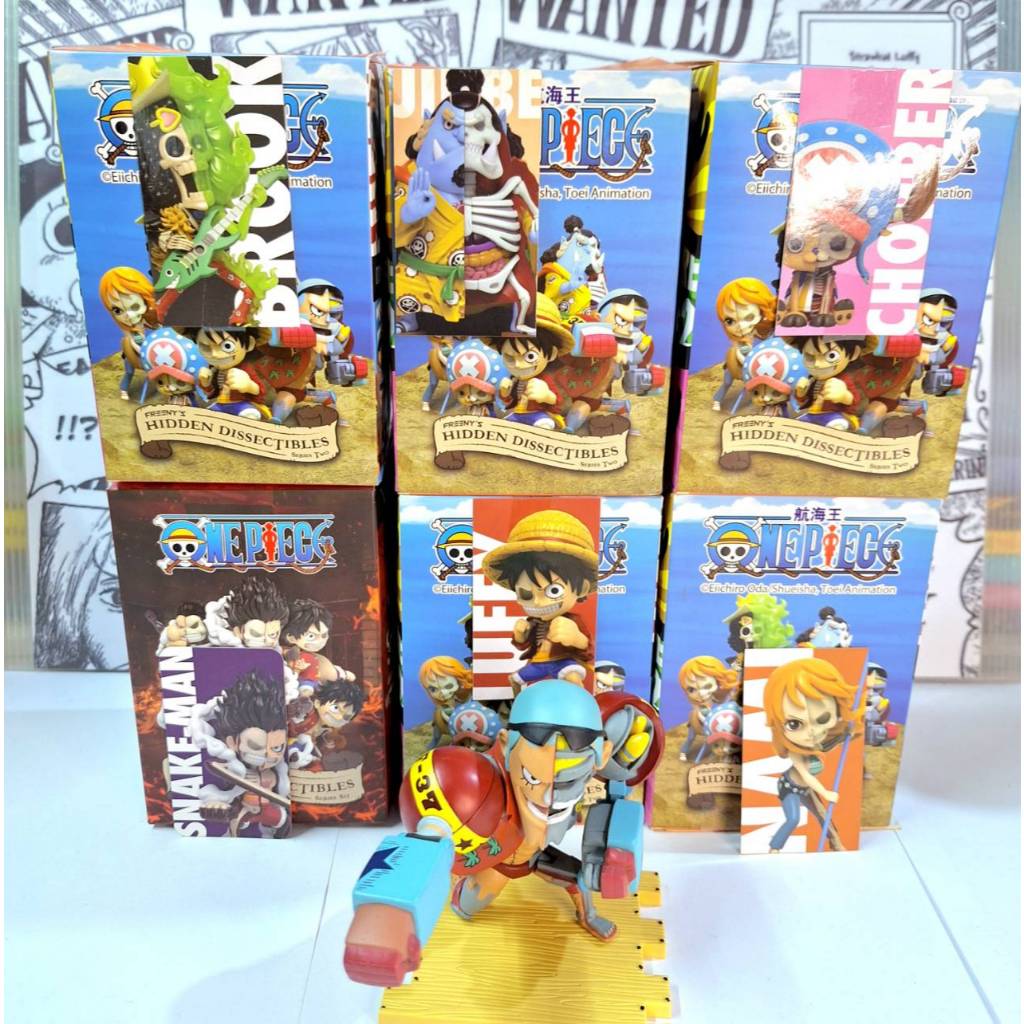 [ขายแยก] Mighty Jaxx One Piece ลูฟี่ นามิ จินเบ ช็อปเปอร์ บรู๊ค ของแท้ 100%