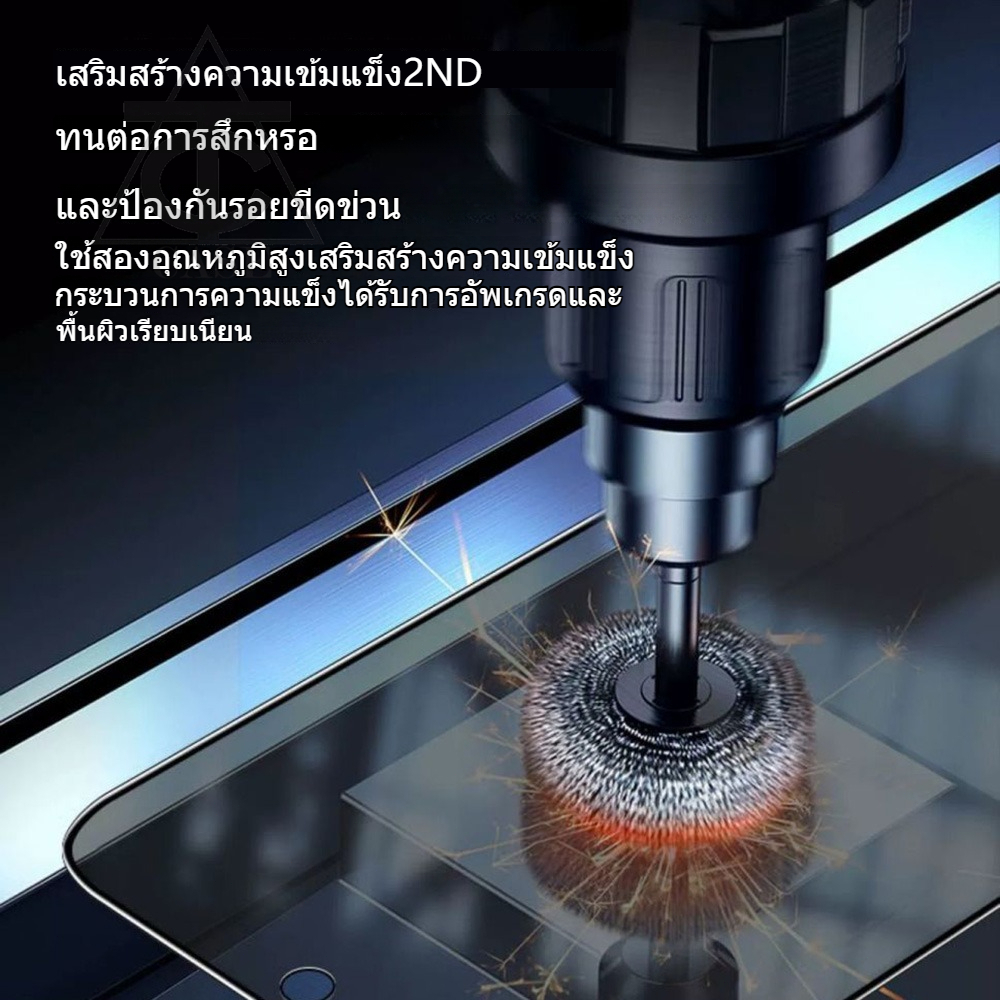 ฟิล์มกระจก สําหรับ ฟิล์ม Vivo Y21 Y20 Y03 Y36 5G Y15s Y33s Y02s Y19 Y30 Y16 Y20s Y52s Y21s ติดง่าย แบบเต็มจอ HD - รูปที่ 3