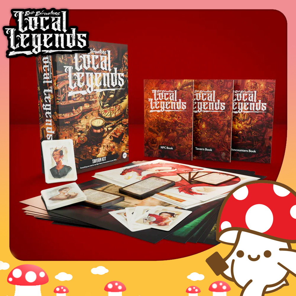 Epic Encounters : Local Legends - Tavern Kit จาก Kinoko Card Game Shop | Dungeons Dragons DND Steamf