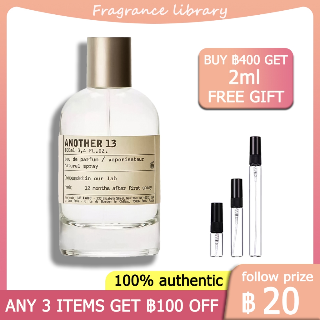 [100%ของแท้ ] Le Labo Another 13 EDP 2ml/5ml/10ml น้ําหอม unisex