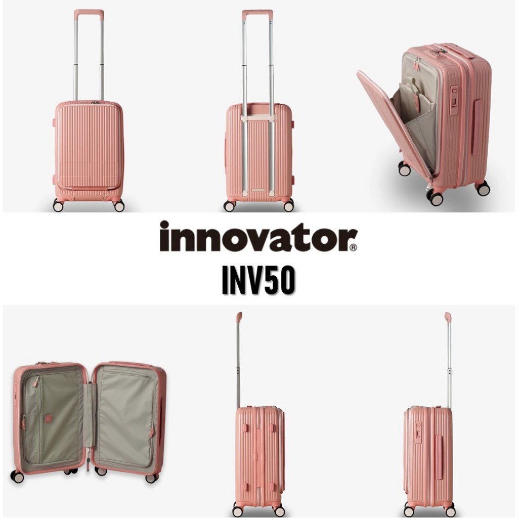 INNOVATOR INV20 / INV30 / INV50 / INV80 / INV90 Front Open Dual-wheel PC Zippered Luggage กระเป๋า ราคา ถูกที่สุด ดีลบีเคเค แกลเลอรีภาพที่ 4