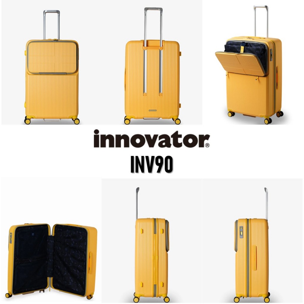 INNOVATOR INV20 / INV30 / INV50 / INV80 / INV90 Front Open Dual-wheel PC Zippered Luggage กระเป๋า ราคา ถูกที่สุด ดีลบีเคเค แกลเลอรีภาพที่ 6