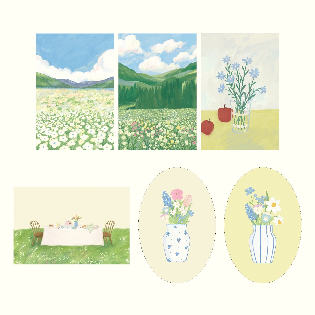 [Take Time To Make Kraam]  Postcards 4x6 นิ้ว