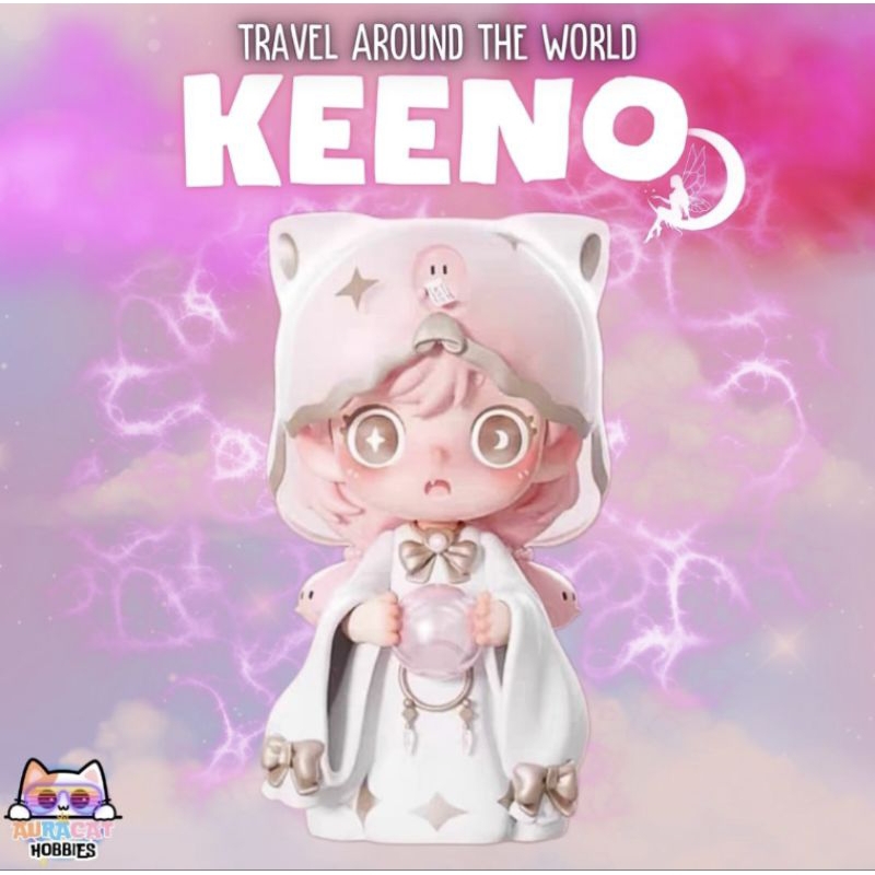 💫พร้อมส่งในไทย💫 กล่องจุ่ม KEENO Travel Around The World Blind Box Figure