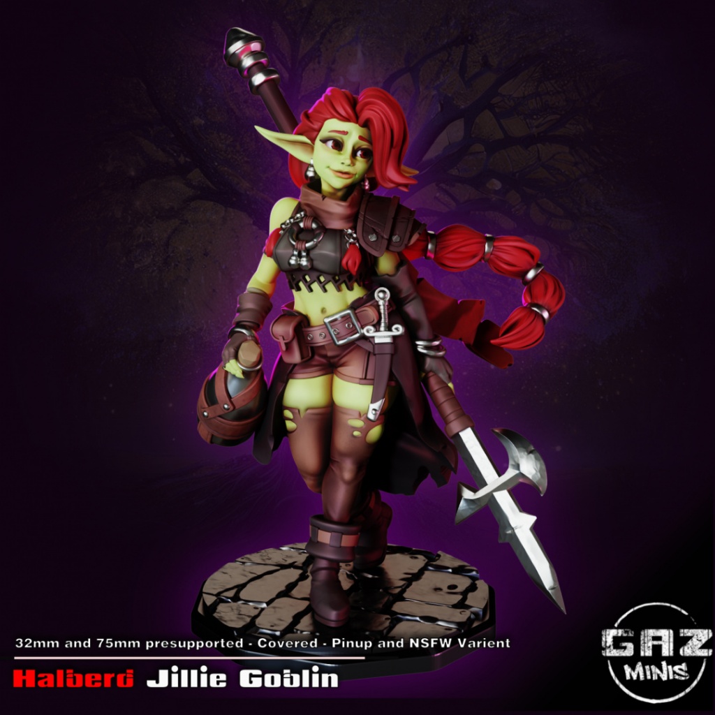 Halberd Jillie Goblin