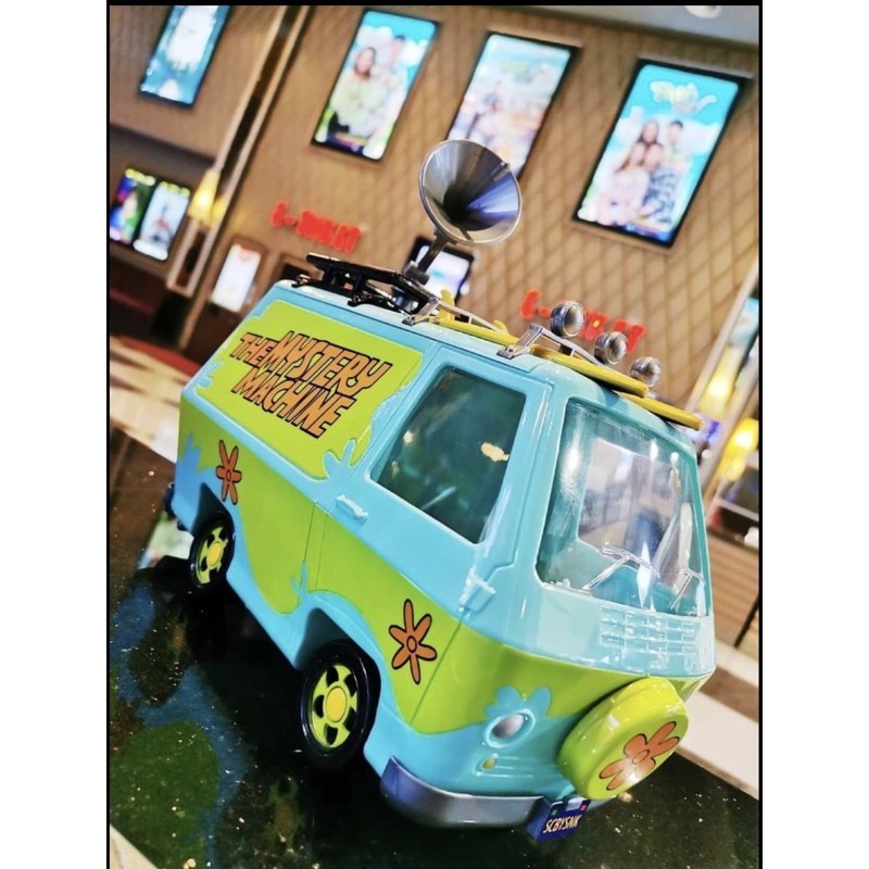 ถังป๊อปคอร์น scooby-doo สกูปี้ดู สคูปี้ดู scoobydoo (มือ2 ตำหนิตามภาพ)