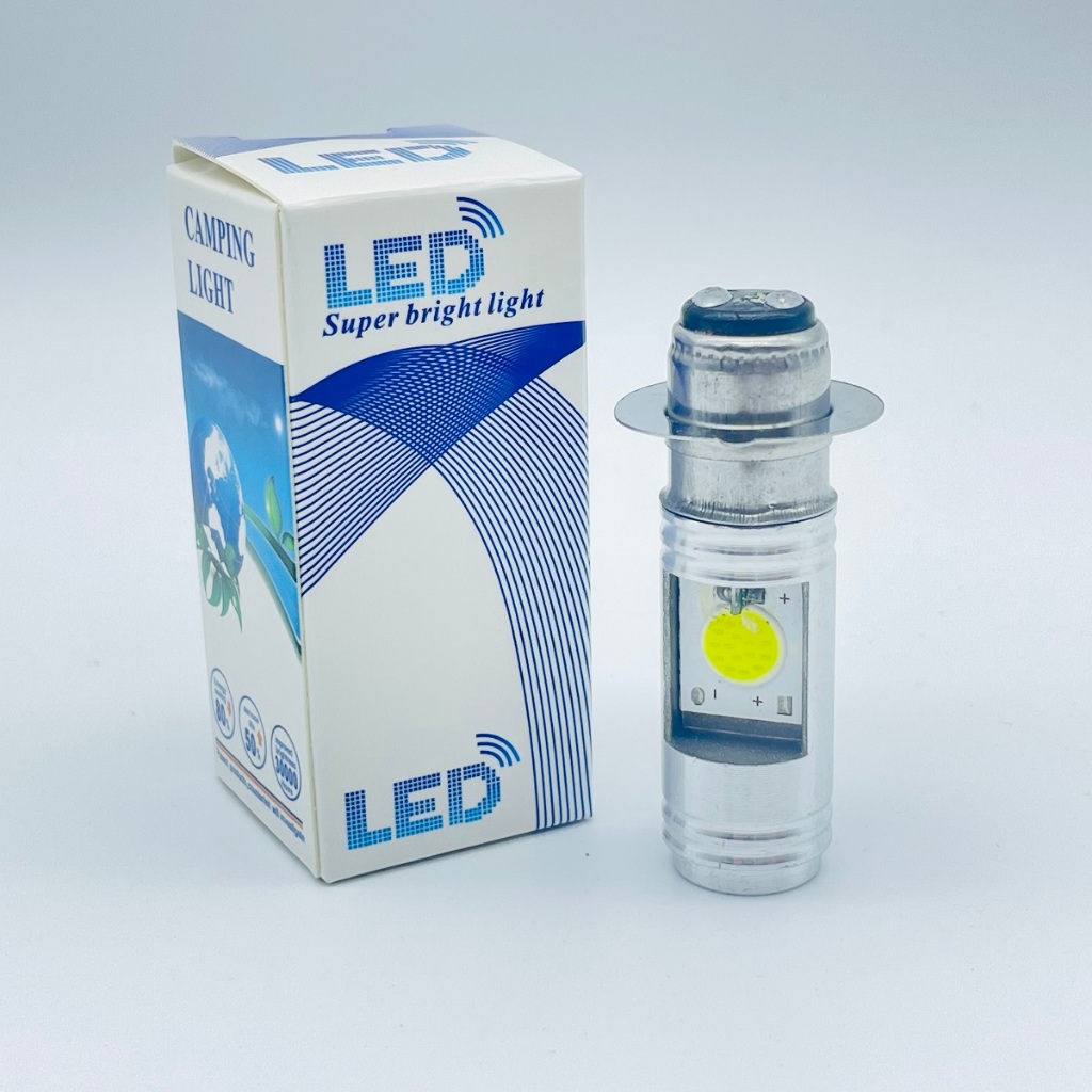 H2-2 T19/P15D/H6/H4 หลอดไฟ LED สีขาว รุ่นนี้ต้องต่อตรงเท่านั้น ต่อตรงอย่างเดียวDC ราคาขาย 1 หลอด