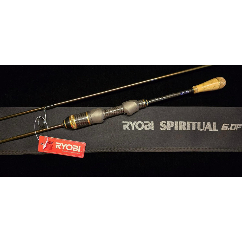 RYOBI SPIRITUAL คันเรียวโอบิ สปินนิ่ง UL 2 ท่อน คันเบ็ด