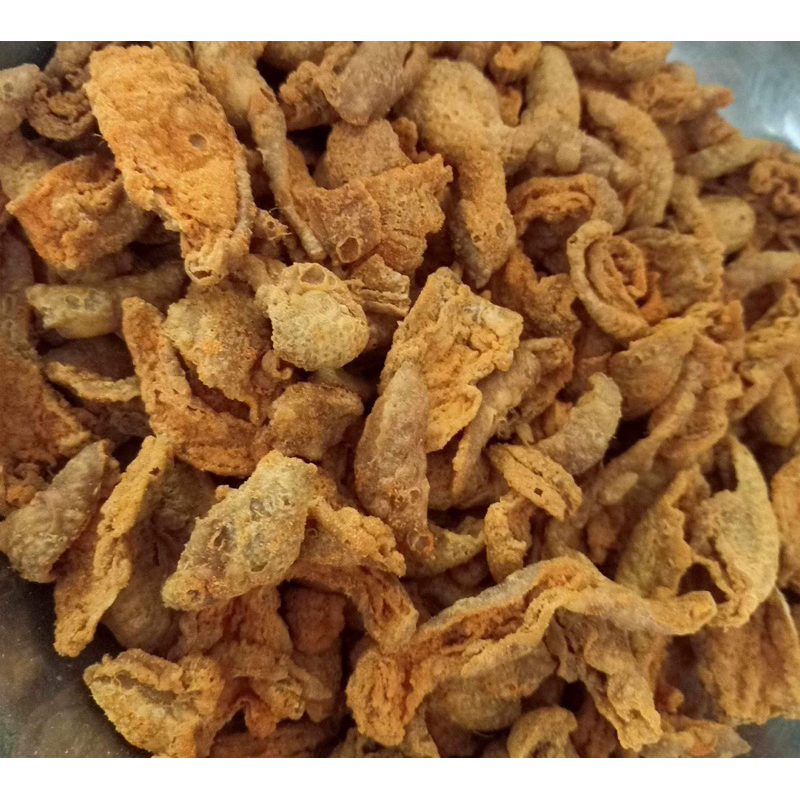 หนังไก่กรอบเขย่า(เลือกรสชาติได้)ถุงซิปล็อก 100g/250g/500g