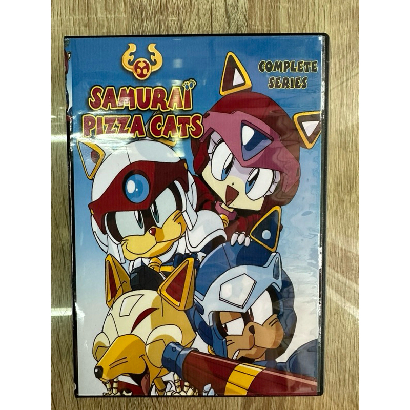 ดีวีดีSamurai Pizza Cats พากย์ญี่ปุ่น/ซับอังกฤษ (4แผ่นจบครับ)