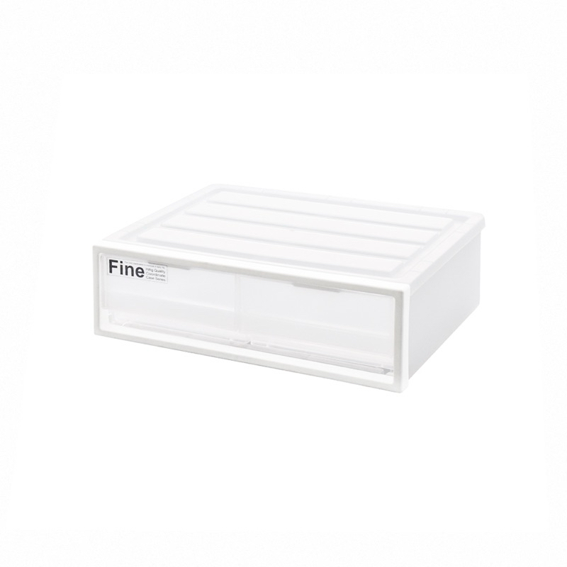 Keyway กล่องลิ้นชักอเนกประสงค์  2 ช่อง  รุ่น CK-12  ขนาด : 19.5 x 27.5 x 9.5 CM.  ความจุ : 2.8 L.