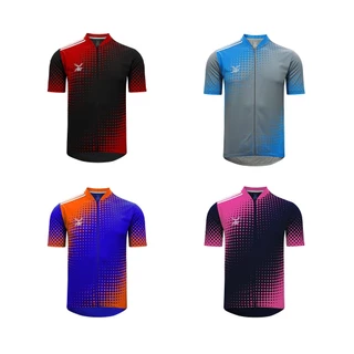 FBT เสื้อจักรยาน พิมพ์ลาย เสื้อแขนสั้น เข้ารูป มีกระเป้าข้างหลัง รหัส 12629