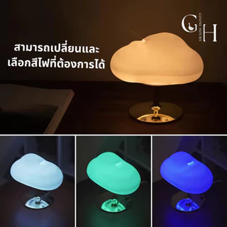 Goose Hours เครื่องกระจายความชื้นในอากาศ เครื่องพ่นไอน้ำ Cloud Humidifier 270ml Essential Oil Diffuser LED Night Light