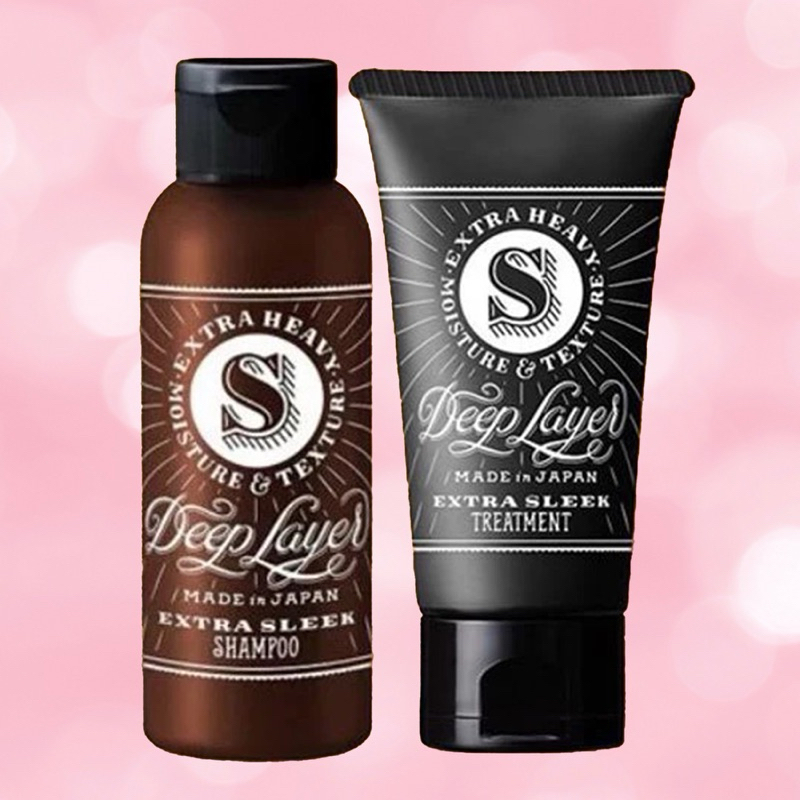 DEEP LAYER EXTRA HEAVY S 60 80 ML.แชมพู และ ทรีทเม้น สำหรับผมเส้นเล็ก แห้งเสียจัดทรงยาก ช่วยฟื้นฟูผมทำเคมี ราคาถูก Shopee Lazada