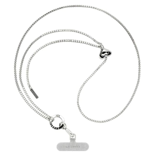 CASETiFY metal heart chain adjustable shoulder strap metal chain leather crossbody chain