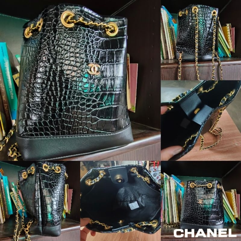 กระเป๋าเป้หนัง CHANEL -copy