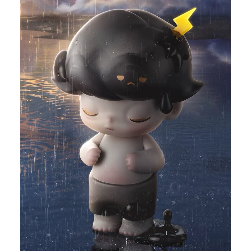 พร้อมส่งในไทย MEGA JUST DIMOO 400% A Thunder Shower ของแท้ shop ไทย กล่องคม ส่งเร็ว