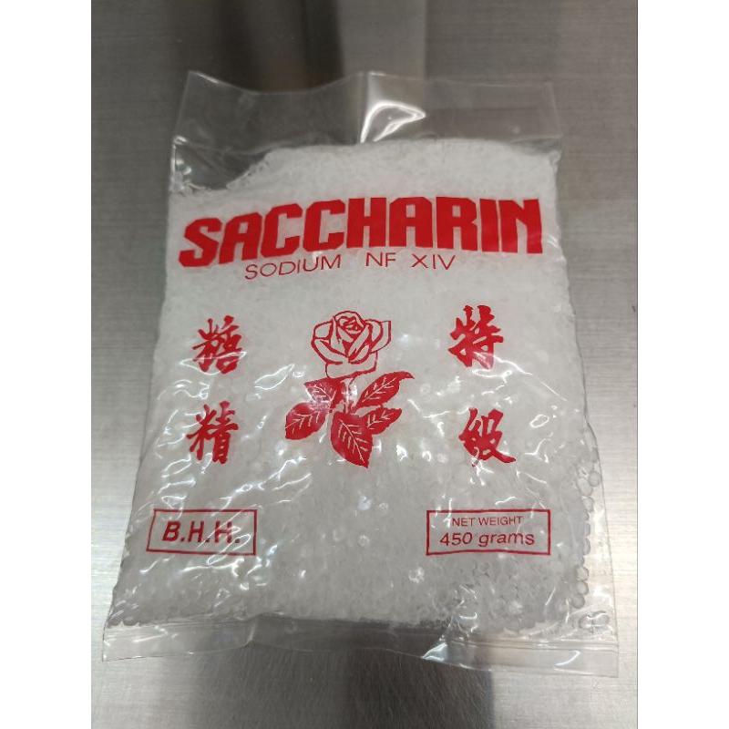 ดีน้ำตาล ขัณฑสกร Sodium Saccharin ตรา กุหลาบแดง: โซเดียม แซคคาริน (ดีน้ำตาล)