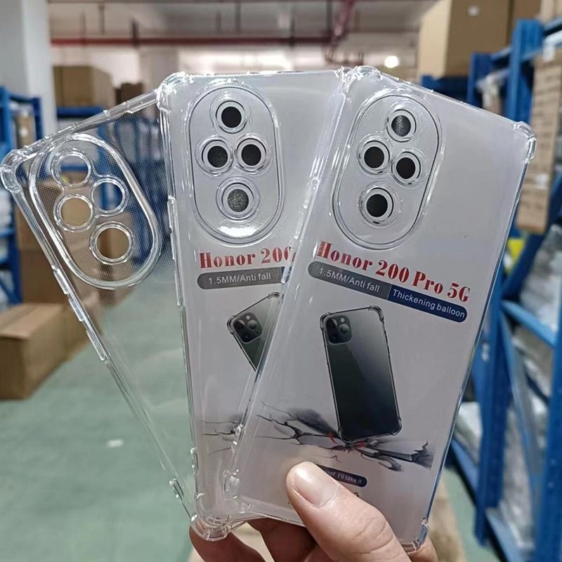 💥🇹🇭💥เคสใสกันกระแทกคลุมกล้อง For Huawei Honor 200 Lite 5G / Honor 200 Pro 5G / Honor 200 Smart 5G