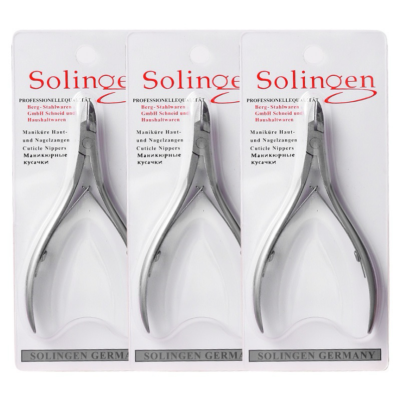 กรรไกรตัดหนัง Solingen สแตนเลสคุณภาพดี ตัดแต่งหนังกำพร้า สินค้าพร้อมส่ง