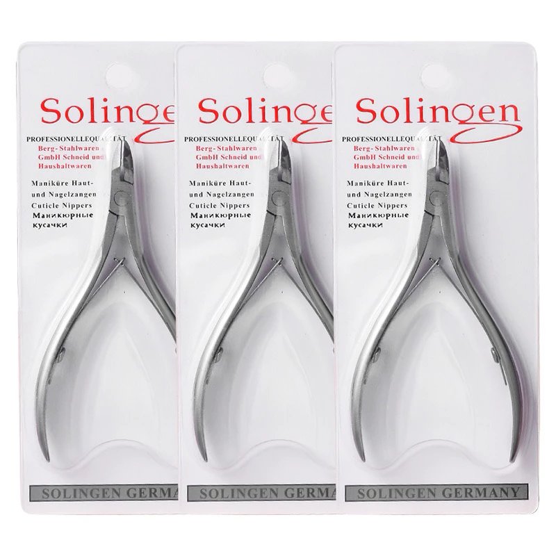 กรรไกรตัดหนัง Solingen สแตนเลสคุณภาพดี ตัดแต่งหนังกำพร้า สินค้าพร้อมส่ง
